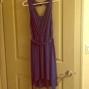 Express blue dress